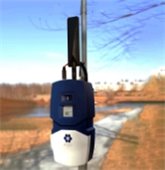 Image of N5 sensor mounted to a pole