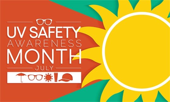 Ultraviolet Safety Awareness Month Logo