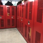 Equipment Storage at Fire Station