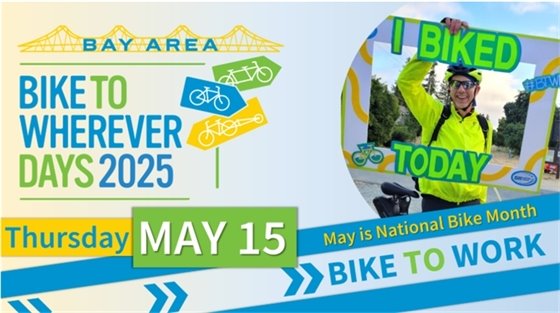 Bike to Wherever Day May 15 