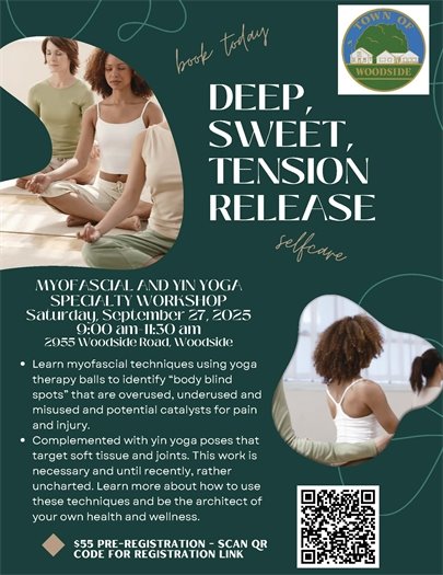 Flyer - Myofascial and Yin Yoga Workshop