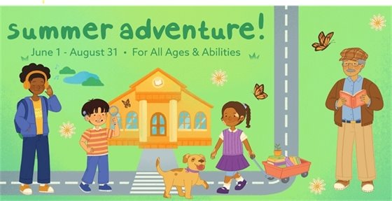 Library Summer Adventure Graphic