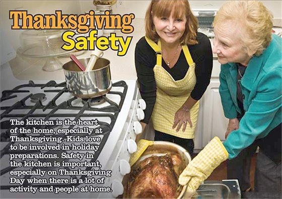 Thanksgiving Safety Graphis