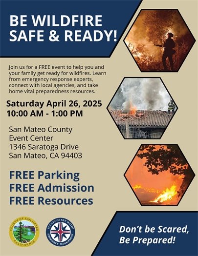Wildfire Safe and Ready Event Flyer