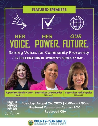 Image of Flyer for Women's Equality Day