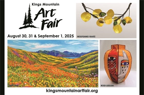 Kings Mountain Art Fair Flyer