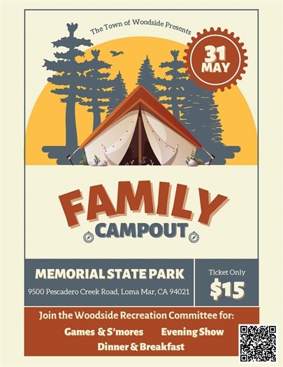 Family Campout Flyer