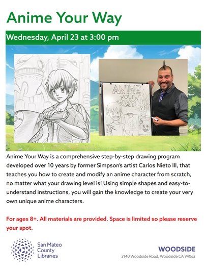 Anime Your Way Flyer