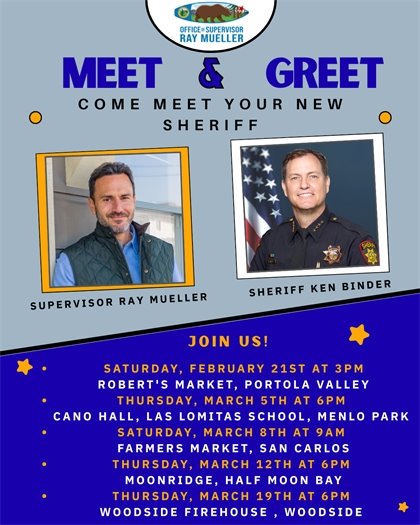 Flyer - Meet the New Sheriff