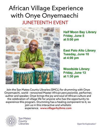 Library Flyer - Juneteenth Event