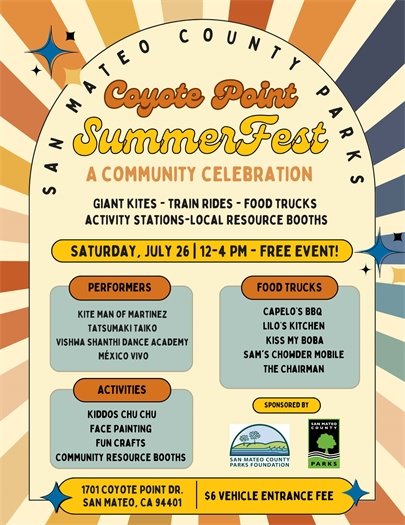 Coyote Point Summerfest Flyer