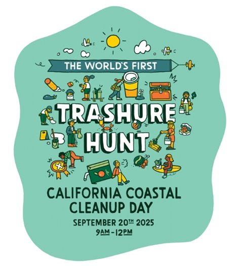 California Coastal Clean Up Day Graphic 2025