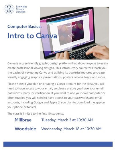 Flyer - Intro to Canva