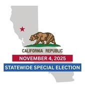 Image with California Flag Statewide Special Election
