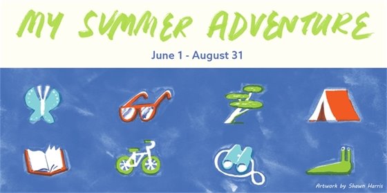 SMC Library my summer adventure banner