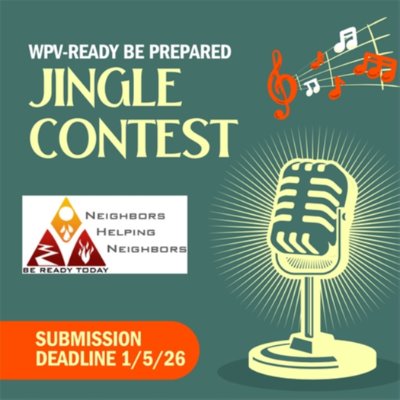 WPV-Ready Flyer - Be Prepared Jingle Contest
