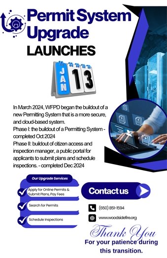 Graphic WFPD Permit System Upgrade