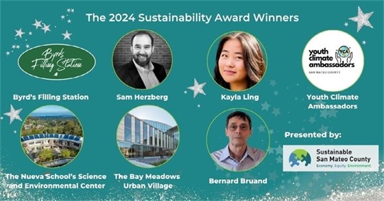 Sustainability San Mateo County Award Winner and Ceremony