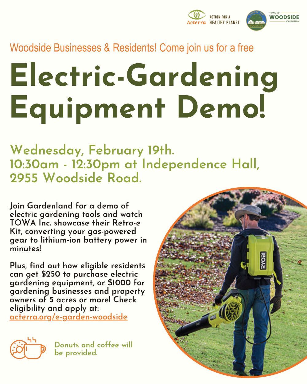 E-Gardening Demo Equipment - Feb 19